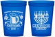 Custom Hanukkah 16 oz Translucent Cups - Menorah | 270028