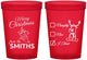 Custom Christmas 16 oz Translucent Cups - Naughty Or Nice | 280004