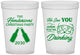Custom Christmas 16 oz Translucent Cups - Santa | 280015