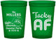 Custom Christmas 16 oz Translucent Cups - Tacky Af | 280017