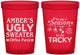 Custom Christmas 16 oz Translucent Cups - Til The Season To Be Tacky | 280020