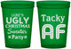 Custom Christmas 16 oz Translucent Cups - Tacky Af | 280021