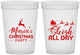 Custom Christmas 16 oz Translucent Cups - Sleigh All Day | 280030