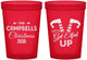 Custom Christmas 16 oz Translucent Cups - Lets Get Elfed Up | 280036