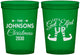 Custom Christmas 16 oz Translucent Cups - Lets Get Elfed Up | 280037