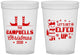 Custom Christmas 16 oz Translucent Cups - Lets Get Elfed Up | 280038