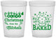 Custom Christmas 16 oz Translucent Cups - Lets Get Baked | 280039
