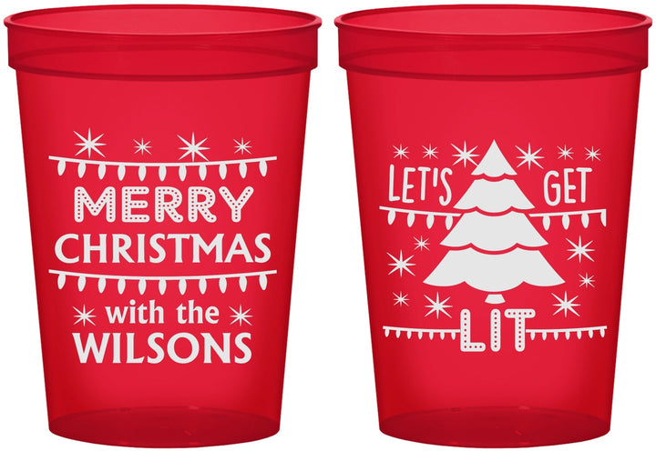 Custom Christmas 16 oz Translucent Cups - Nutcracker | 280052