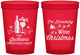 Custom Christmas 16 oz Translucent Cups - Bah Hum Bug | 280056