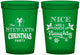 Custom Christmas 16 oz Translucent Cups - Naughty Or Nice | 280069