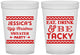 Custom Christmas 16 oz Translucent Cups - Eat Drink Tacky | 280082