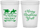 Custom Christmas 16 oz Translucent Cups - Country | 280087