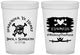 Custom Wedding 16 oz Translucent Cups - Pirate | 286