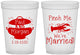 Custom Wedding 16 oz Translucent Cups - Crawfish Boil | 288
