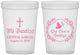 Custom Baptism 16 oz Translucent Cups - Mi Bautizo | 290000