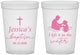 Custom Baptism 16 oz Translucent Cups - I Left It In The Water | 290008