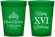 Custom 16th Birthday 16 oz Translucent Cups - Tiara | 300002