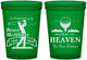 Custom Memorial 16 oz Translucent Cups - Fairway To Heavens | 310008