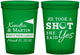 Custom Wedding 16 oz Translucent Cups - Took A Shot Golf | 320