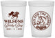 Custom Derby Day 16 oz Translucent Cups - Run For The Horses | 320006