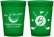 Custom Wedding 16 oz Translucent Cups - Golf | 325