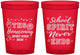Custom Homecoming 16 oz Translucent Cups - Spirit Week | 330011