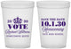Custom Homecoming 16 oz Translucent Cups - Hoco Queen Vote | 330020