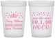 Custom Homecoming 16 oz Translucent Cups - Hoco Queen Vote | 330024
