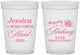 Custom Homecoming 16 oz Translucent Cups - Hoco Maid Vote | 330029