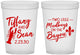 Custom Wedding 16 oz Translucent Cups - Crawfish Boil Mudbugs | 336