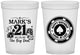Custom 21st Birthday 16 oz Translucent Cups - Legal At Last Vegas | 340004