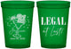Custom 21st Birthday 16 oz Translucent Cups - Legal At Last | 340005