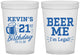 Custom 21st Birthday 16 oz Translucent Cups - Beer Me I Am Legal | 340014