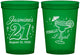 Custom 21st Birthday 16 oz Translucent Cups - Finally Legal | 340018