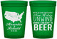 Custom Wedding 16 oz Translucent Cups - Relax Unwind Enjoy Beer | 360