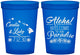 Custom Wedding 16 oz Translucent Cups - Hawaii | 365