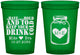 Custom Wedding 16 oz Translucent Cups - Mason Jar | 373