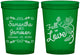 Custom Wedding 16 oz Translucent Cups - Fall In Love | 377