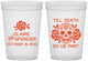 Custom Wedding 16 oz Translucent Cups - Till Death Do Us Part | 380