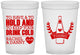 Custom Wedding 16 oz Translucent Cups - To Have And To Hold | 383