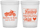 Custom Wedding 16 oz Translucent Cups - Journey Traveling With | 388