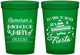 Custom Bachelor Party 16 oz Translucent Cups - Siesta Fiesta Mexican | 40000