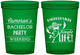Custom Bachelor Party 16 oz Translucent Cups - Hast La Vista Single Life | 40003