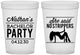 Custom Bachelor Party 16 oz Translucent Cups - Strip Club | 40008