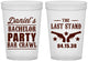 Custom Bachelor Party 16 oz Translucent Cups - The Last Stand | 40016