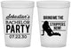 Custom Bachelor Party 16 oz Translucent Cups - Strip Club | 40017