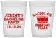 Custom Bachelor Party 16 oz Translucent Cups - Drinking Team | 40020