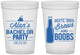 Custom Bachelor Party 16 oz Translucent Cups - Brews And Boobs | 40022