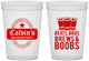 Custom Bachelor Party 16 oz Translucent Cups - Brews And Boobs | 40031