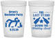 Custom Bachelor Party 16 oz Translucent Cups - The Last Stand | 40035